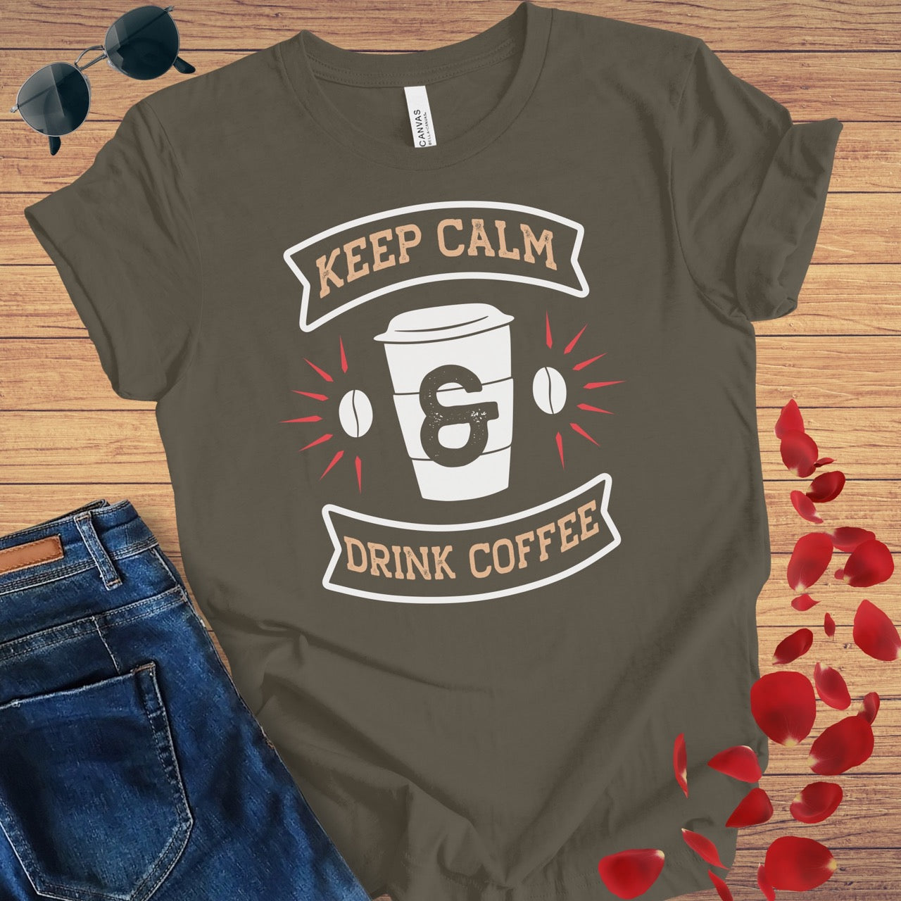 Keep Calm Drink Coffee T-Shirt