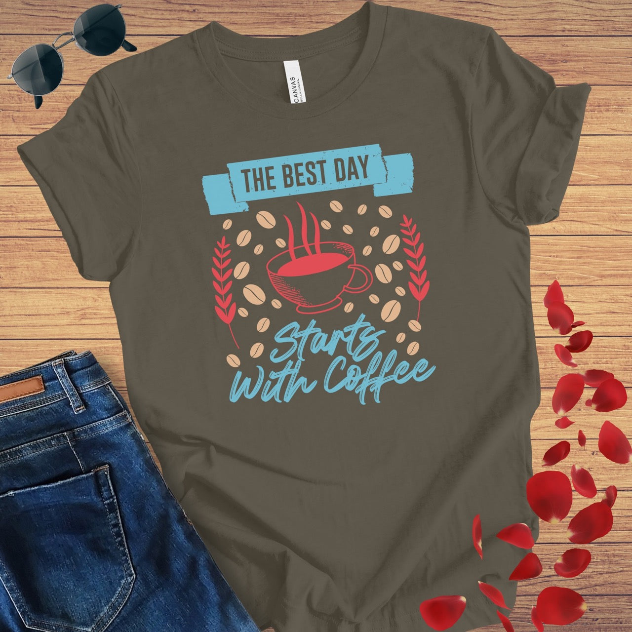 Best Day Starts With Coffee T-Shirt