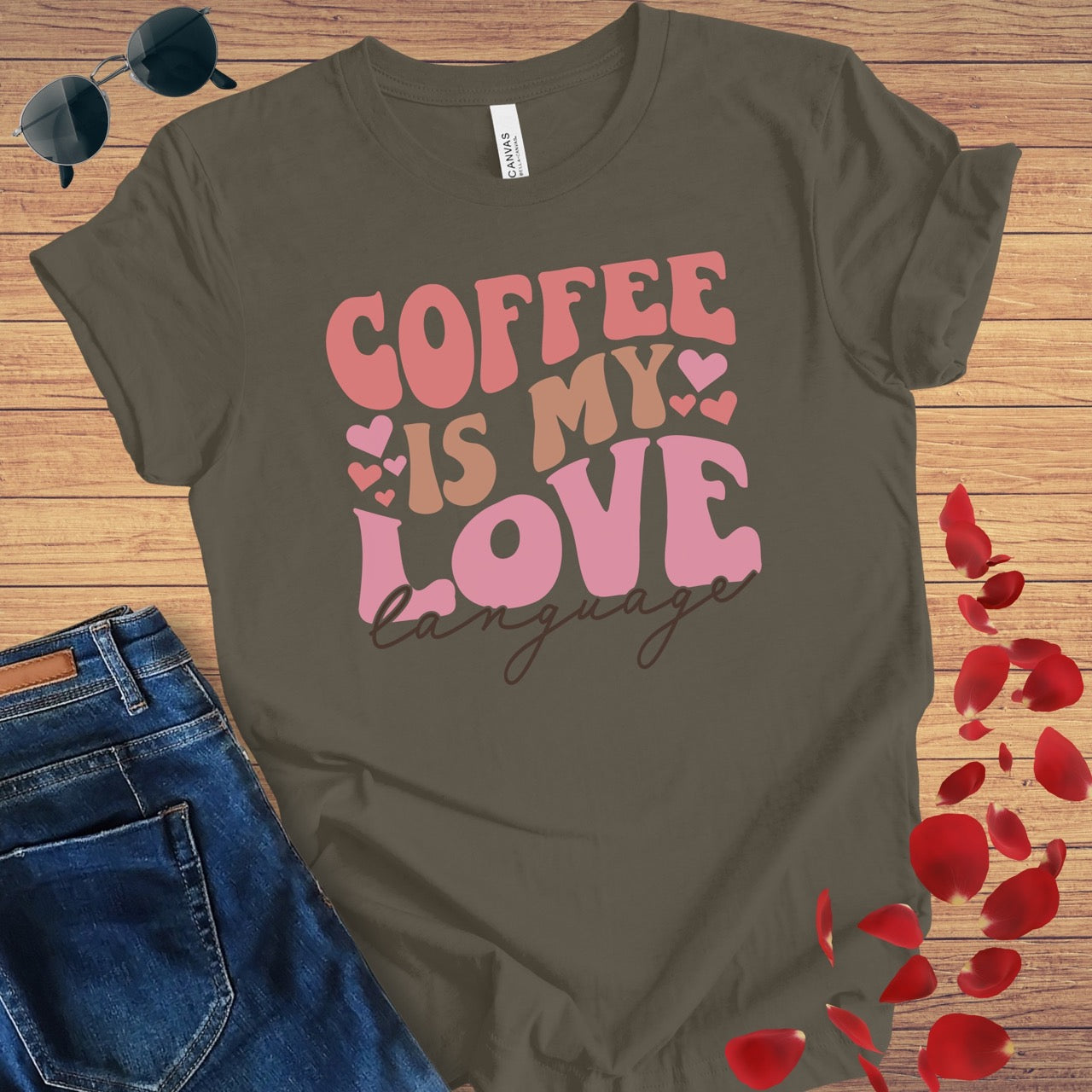 Coffee Is My Love Language T-Shirt