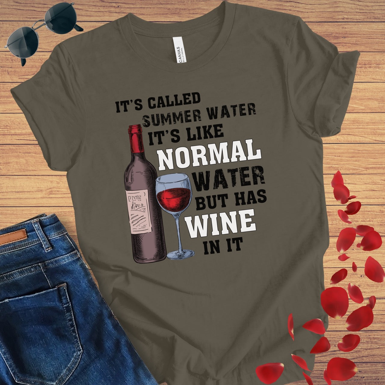 Summer Water Wine T-Shirt