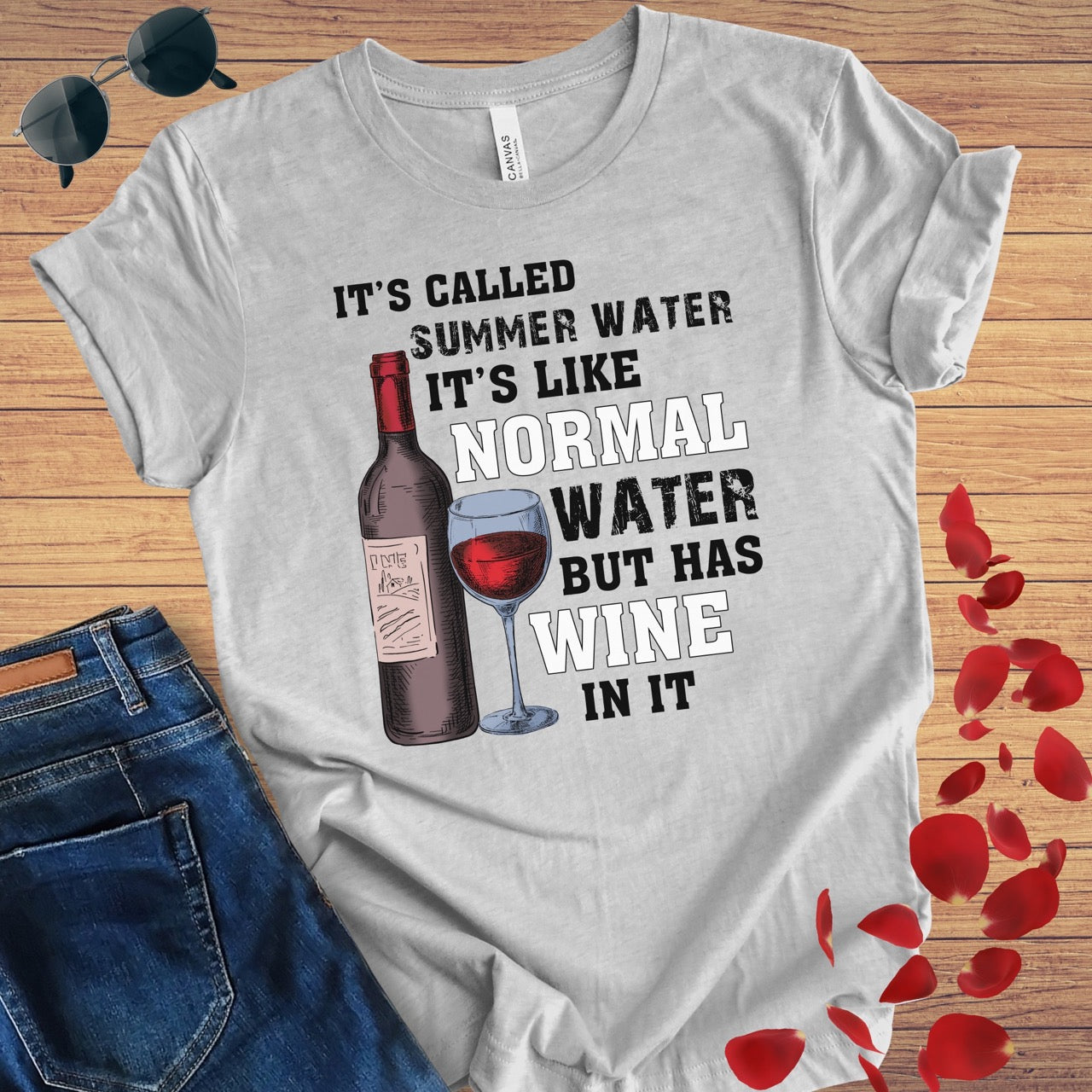 Summer Water Wine T-Shirt