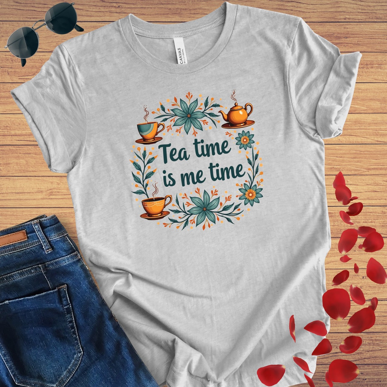 Tea Time Is Me Time T-Shirt