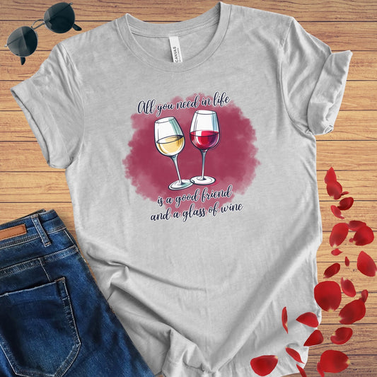 Friends & Wine T-Shirt