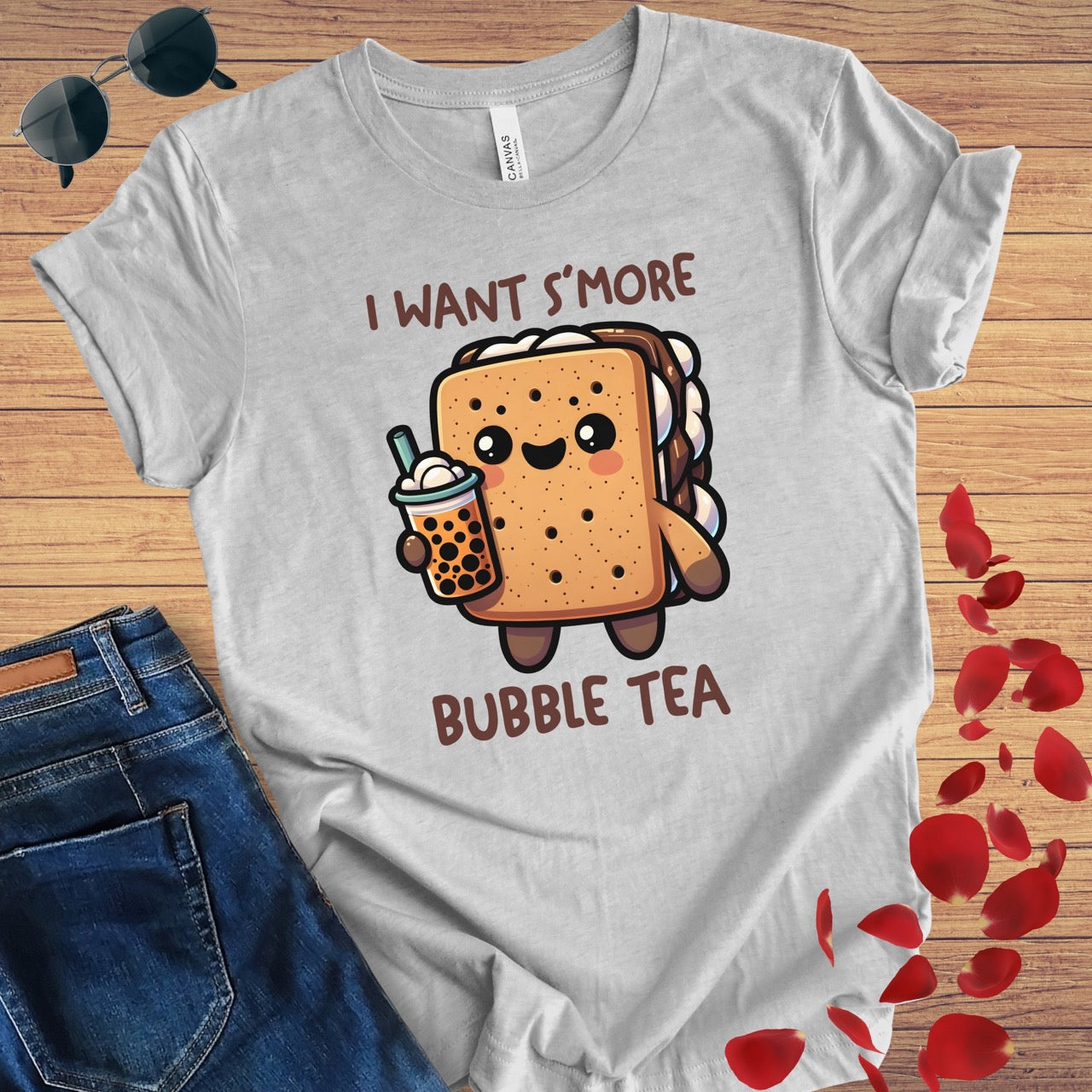 I Want S'More Bubble Tea T-Shirt