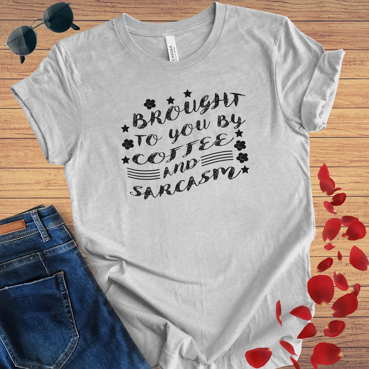 Coffee & Sarcasm T-Shirt