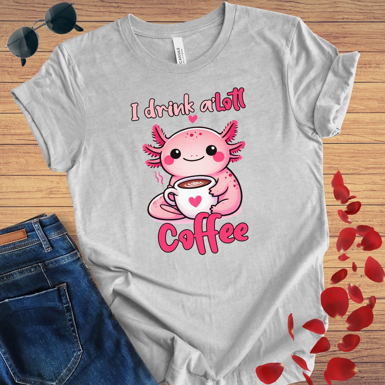 I Drink A'Lotl Coffee T-Shirt