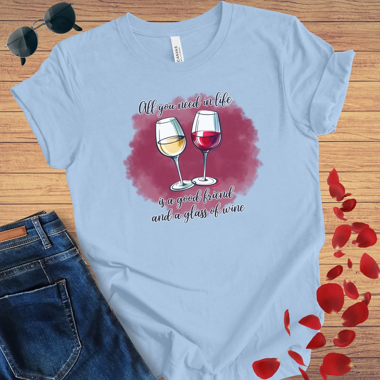 Friends & Wine T-Shirt