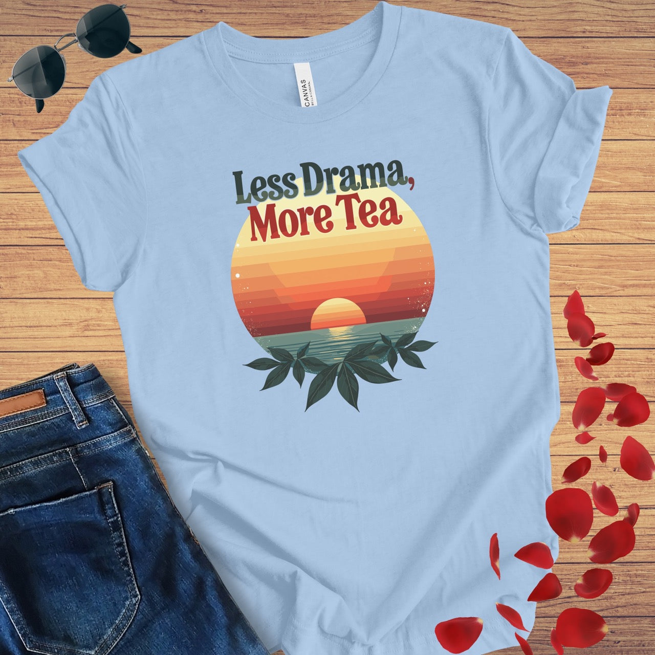 Less Drama More Tea T-Shirt