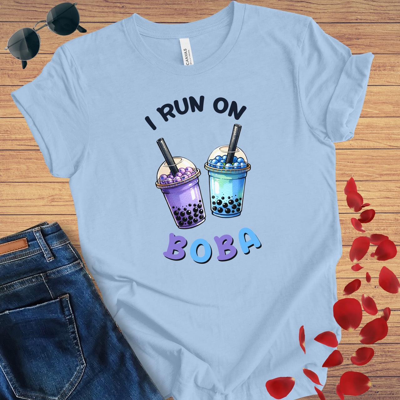 I Run On Boba T-Shirt