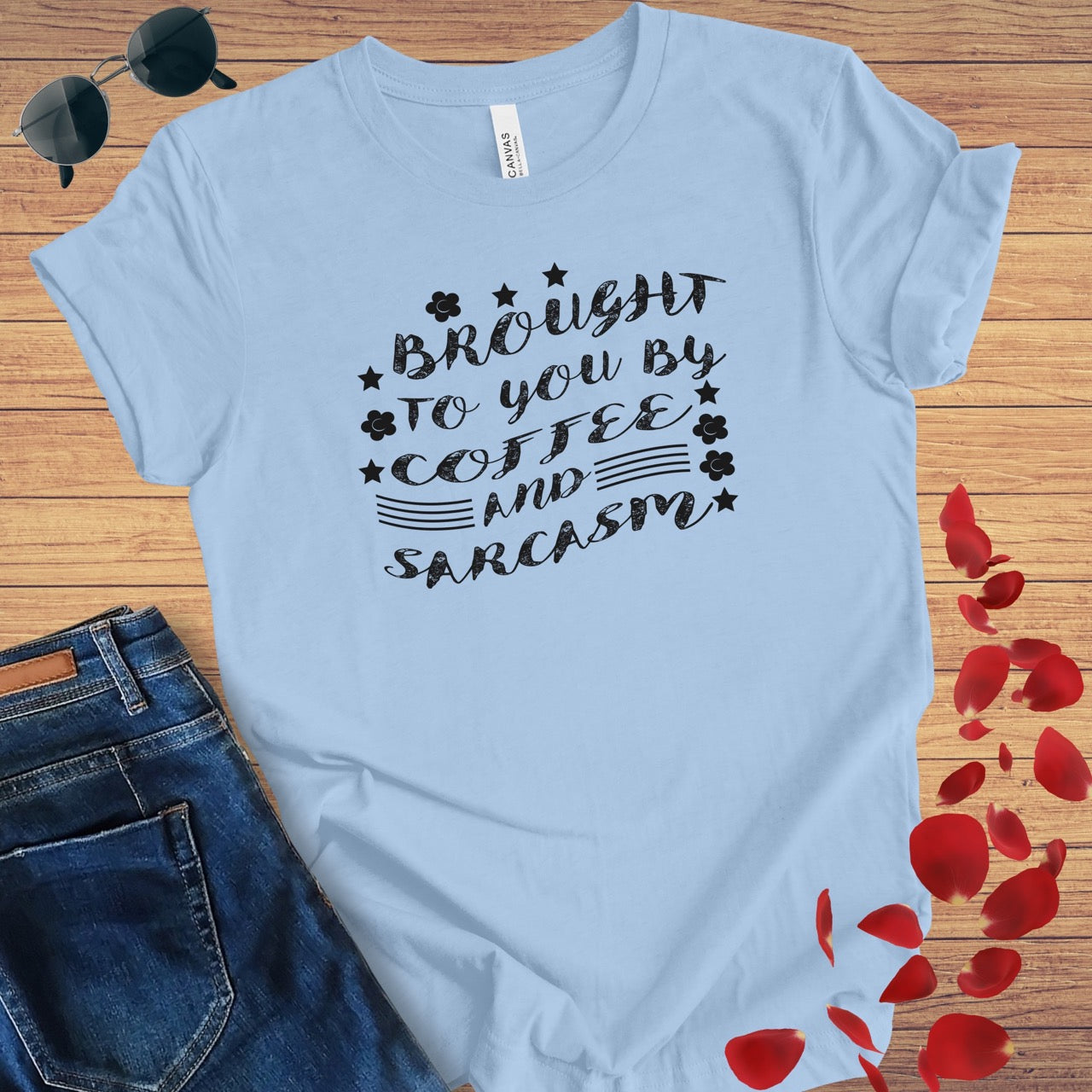 Coffee & Sarcasm T-Shirt