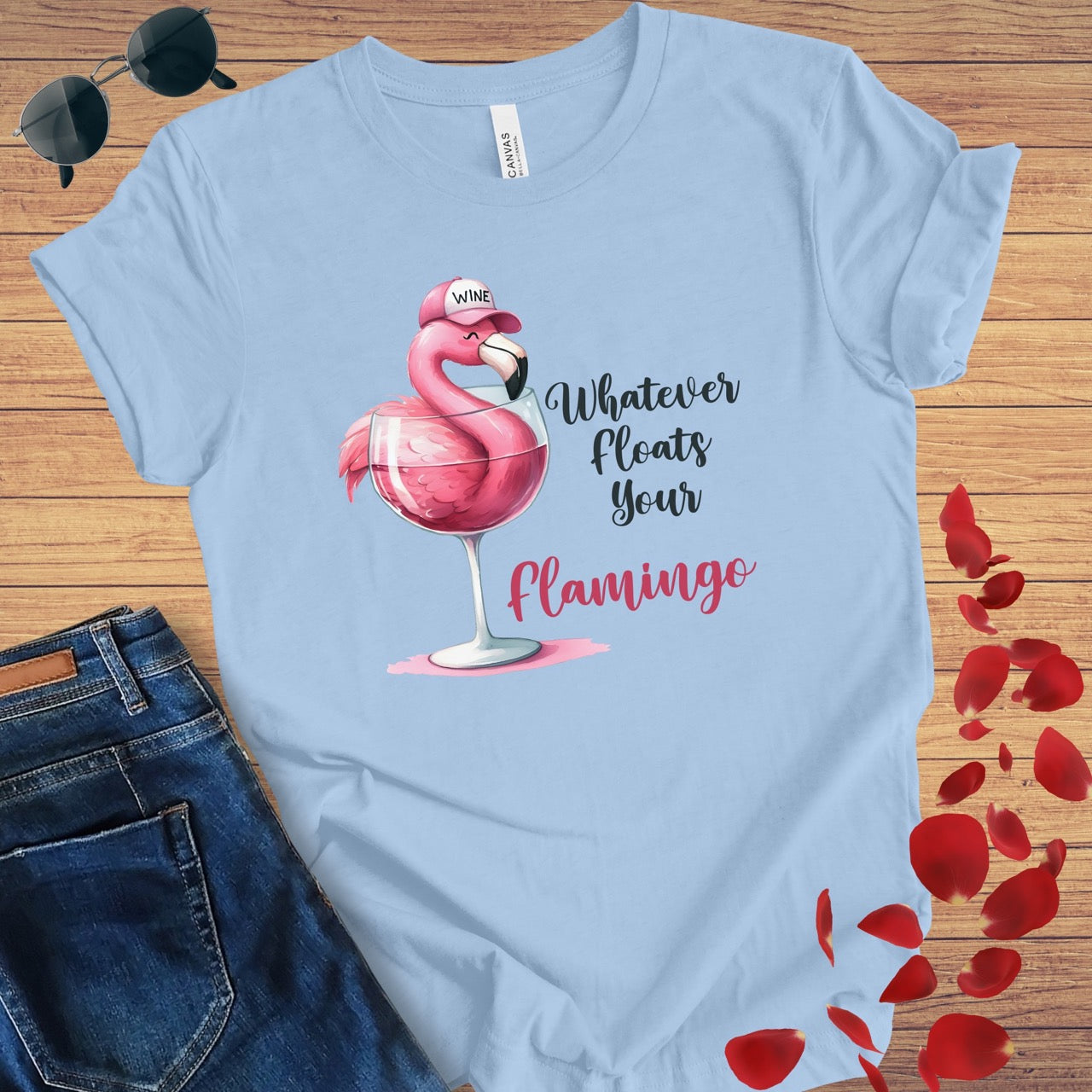 Whatever Floats Your Flamingo T-Shirt