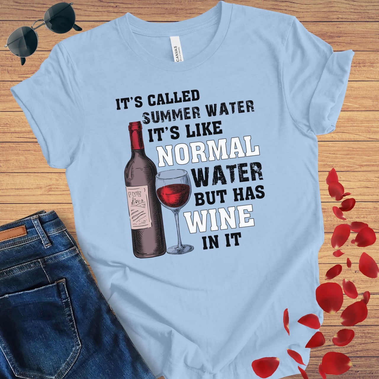 Summer Water Wine T-Shirt