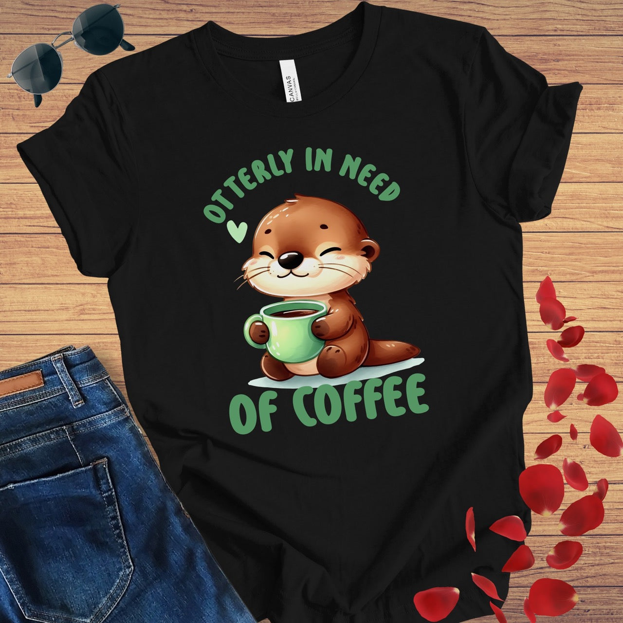 Otterly In Need Of Coffee T-Shirt