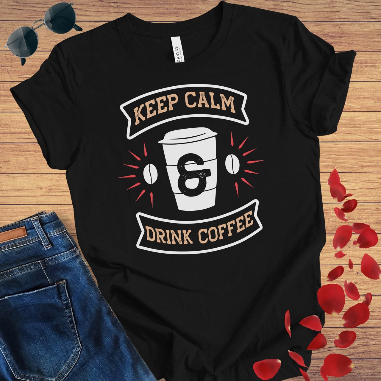 Keep Calm Drink Coffee T-Shirt