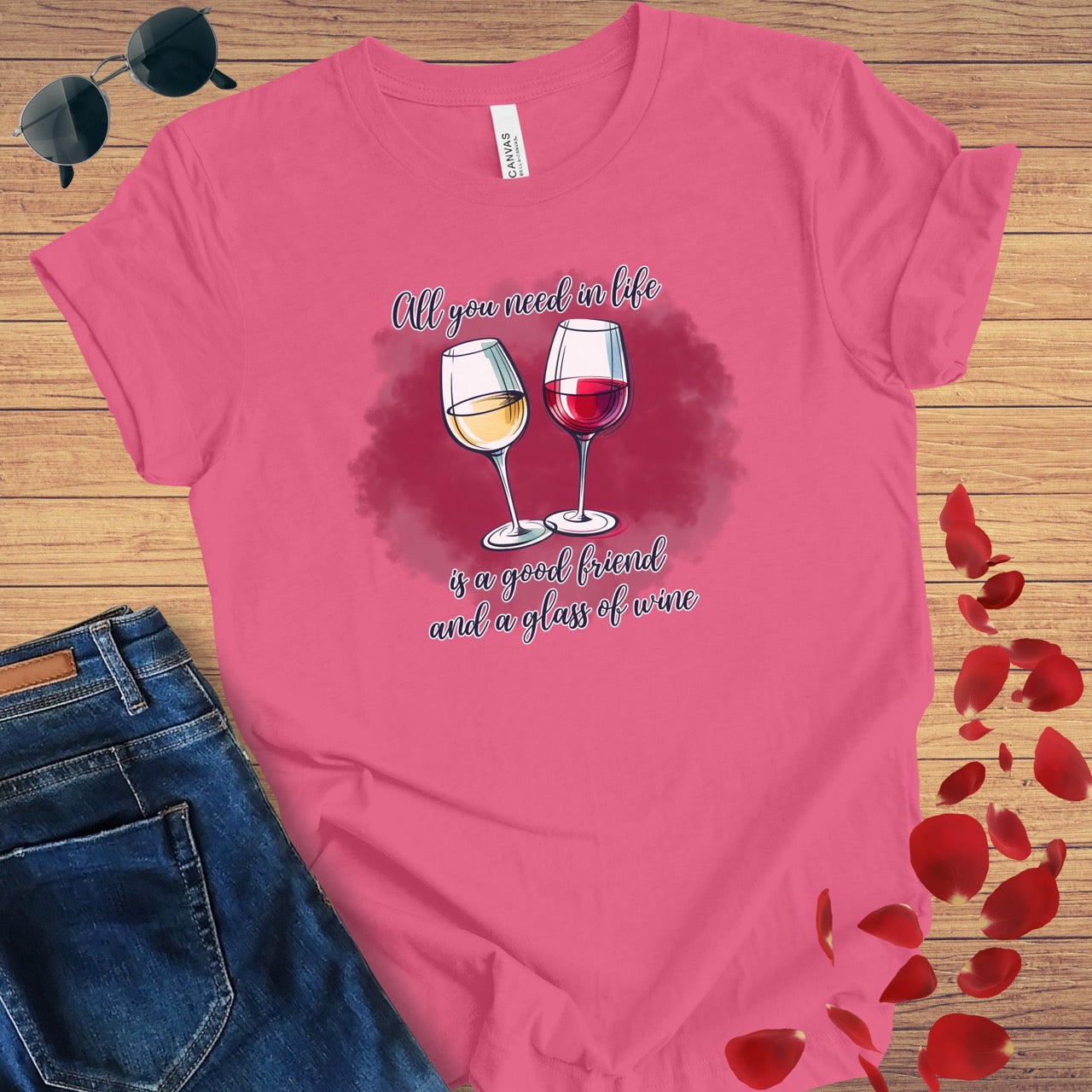 Friends & Wine T-Shirt