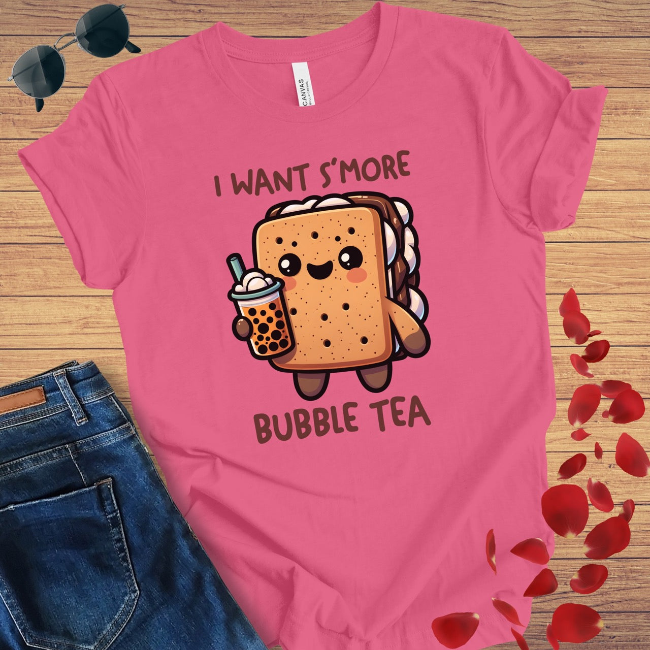 I Want S'More Bubble Tea T-Shirt