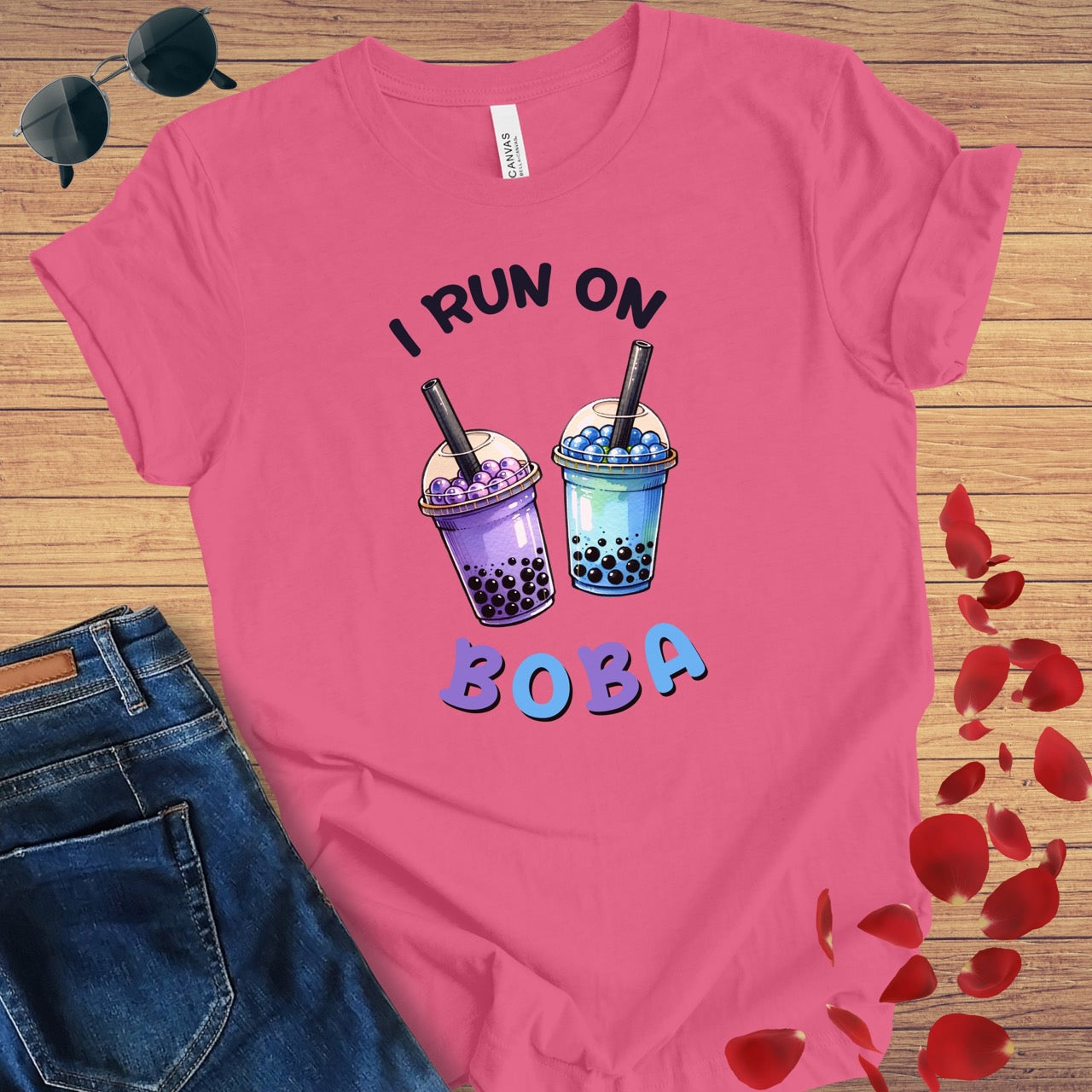 I Run On Boba T-Shirt