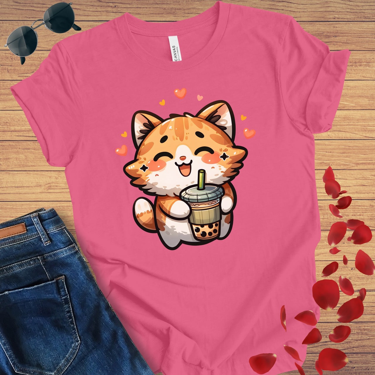 Cute Corgi Boba T-Shirt