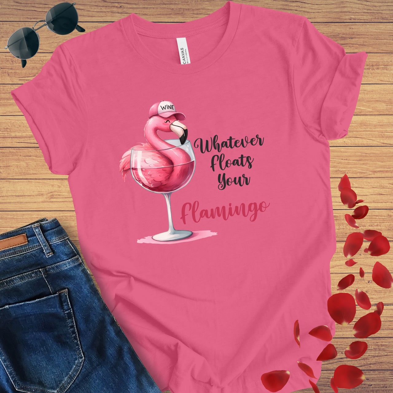 Whatever Floats Your Flamingo T-Shirt