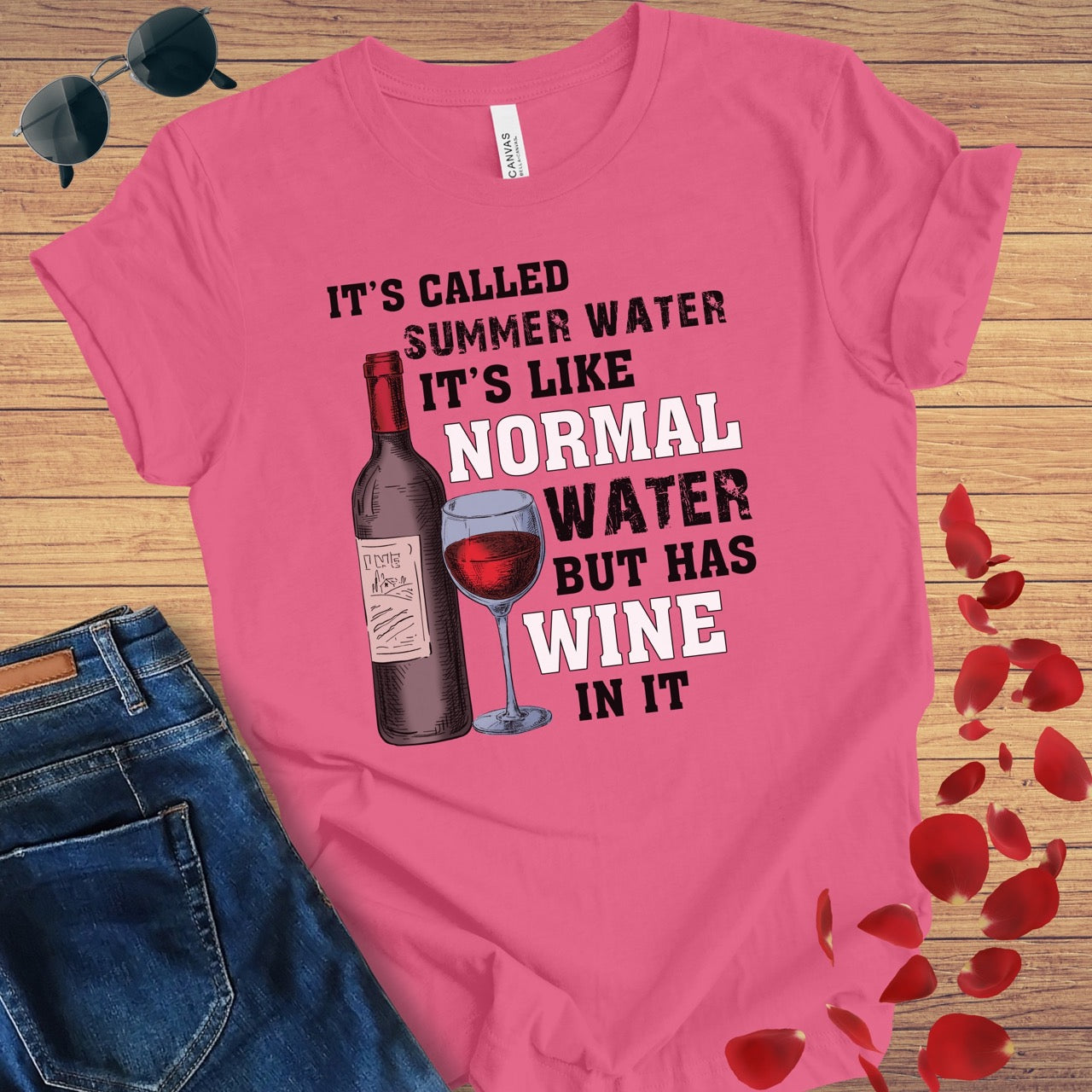 Summer Water Wine T-Shirt