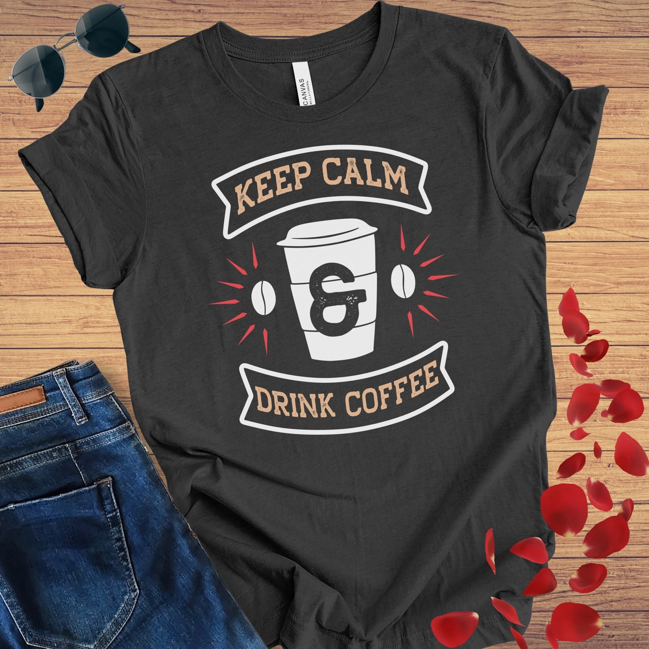 Keep Calm Drink Coffee T-Shirt