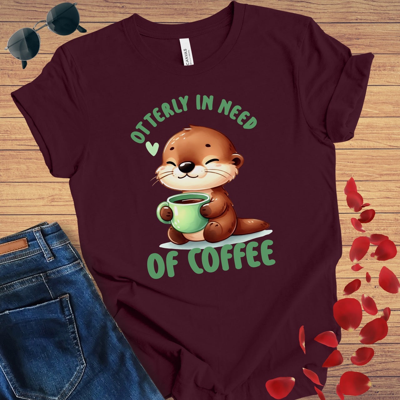 Otterly In Need Of Coffee T-Shirt