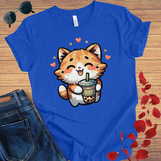 Cute Corgi Boba T-Shirt