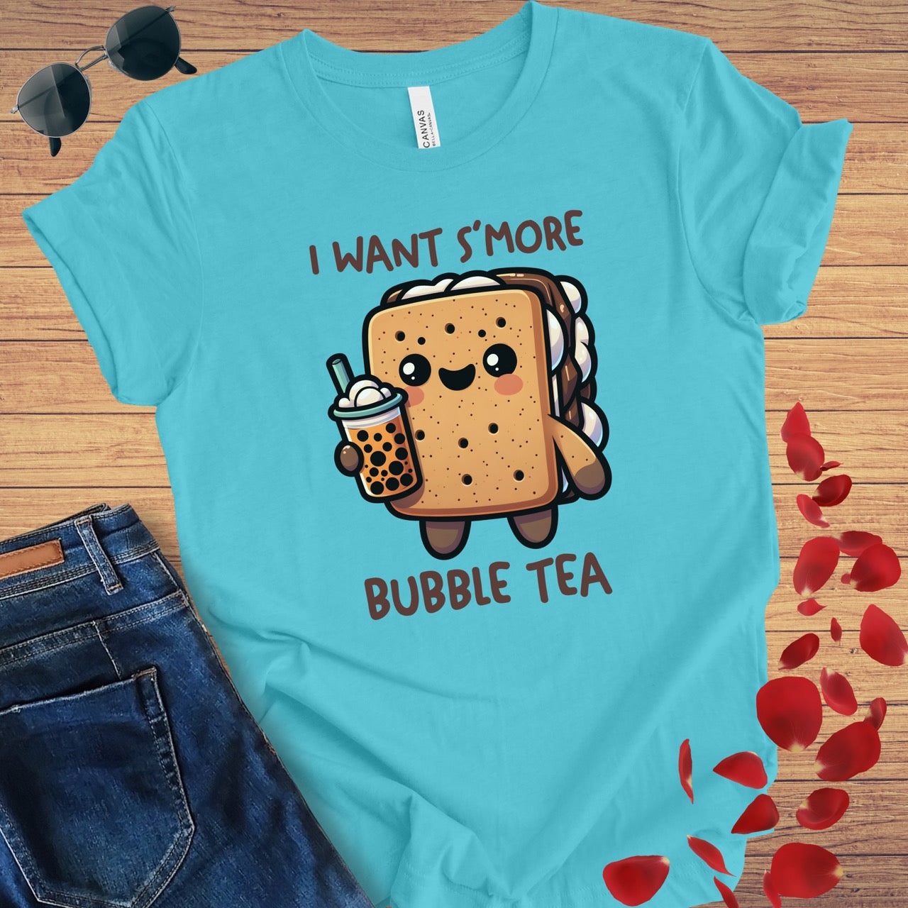 I Want S'More Bubble Tea T-Shirt