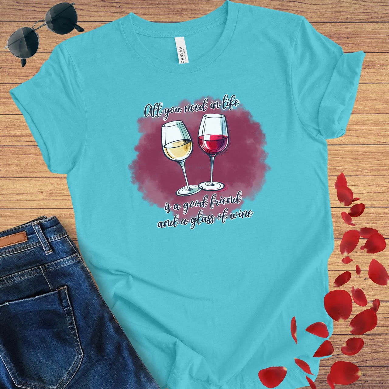 Friends & Wine T-Shirt