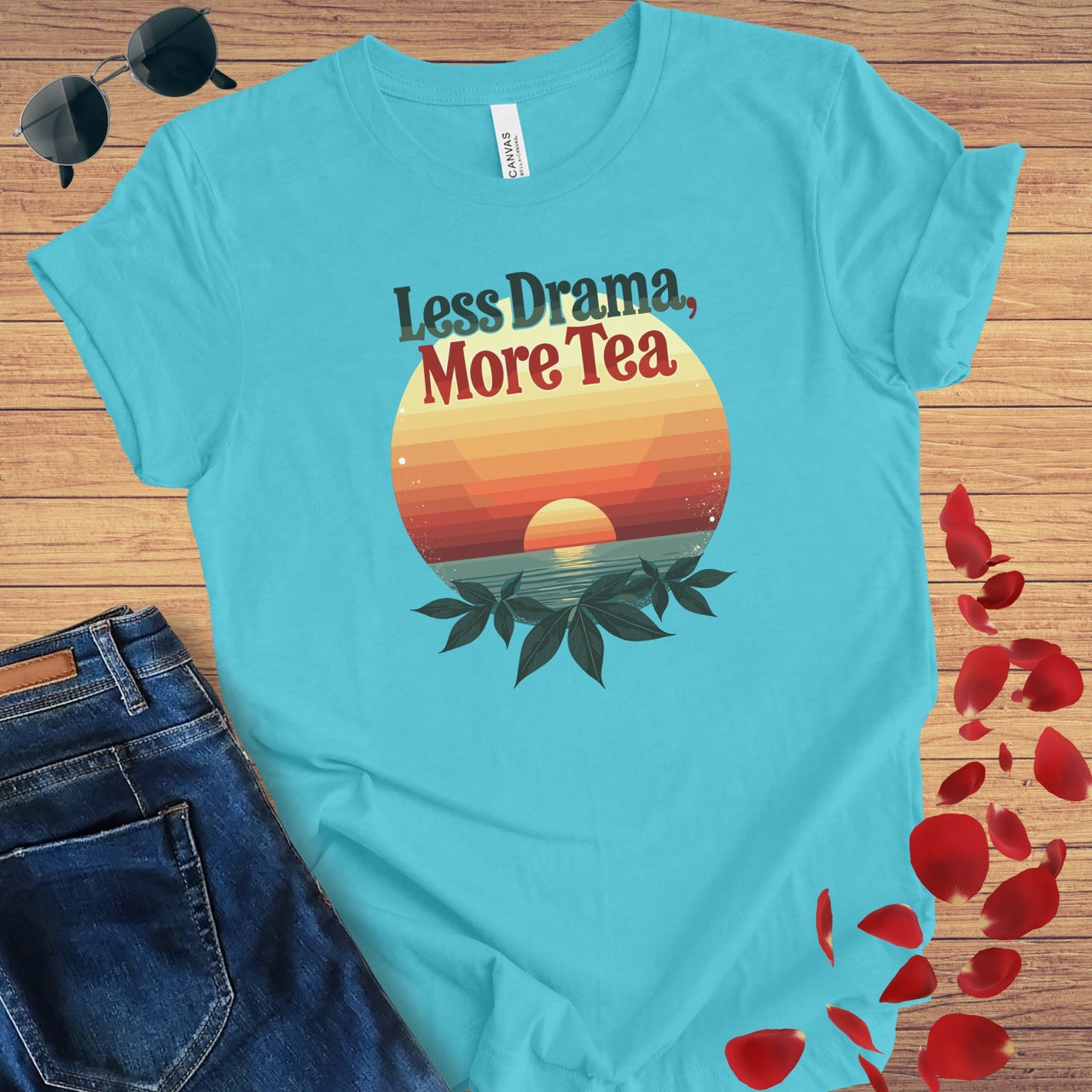 Less Drama More Tea T-Shirt