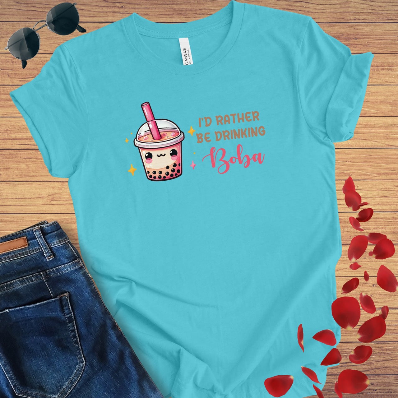 Rather Be Drinking Boba T-Shirt