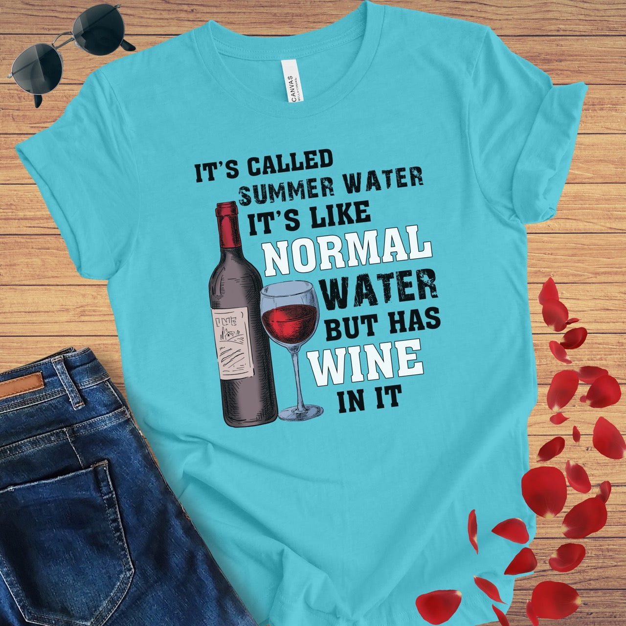 Summer Water Wine T-Shirt