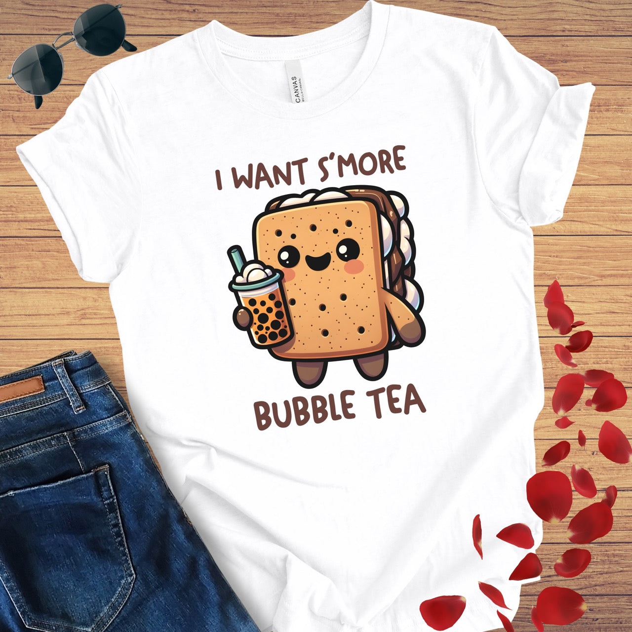 I Want S'More Bubble Tea T-Shirt