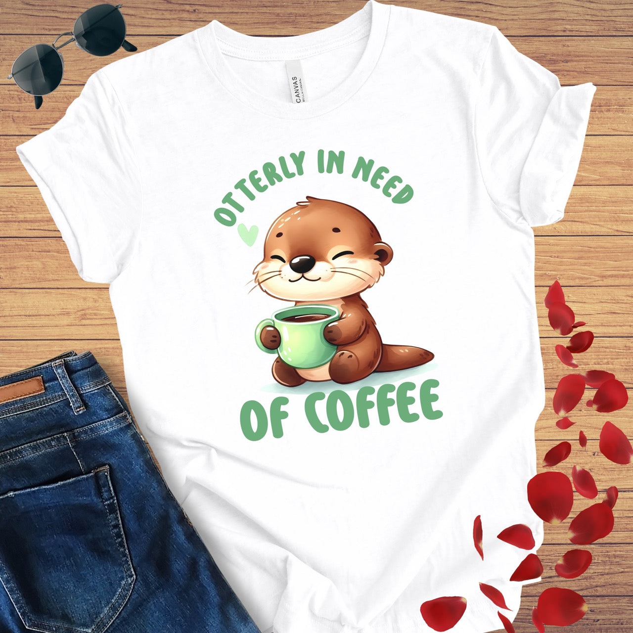 Otterly In Need Of Coffee T-Shirt