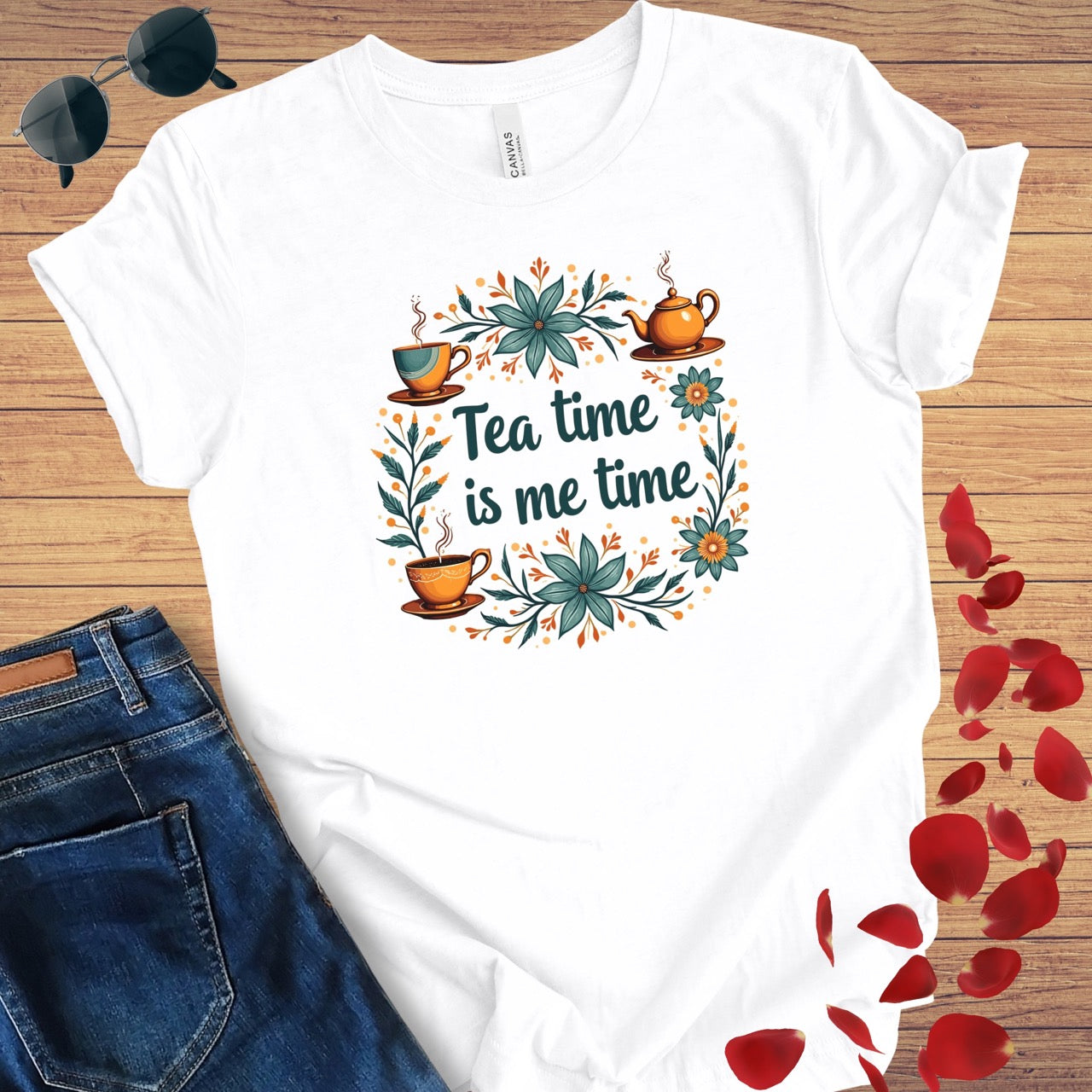 Tea Time Is Me Time T-Shirt