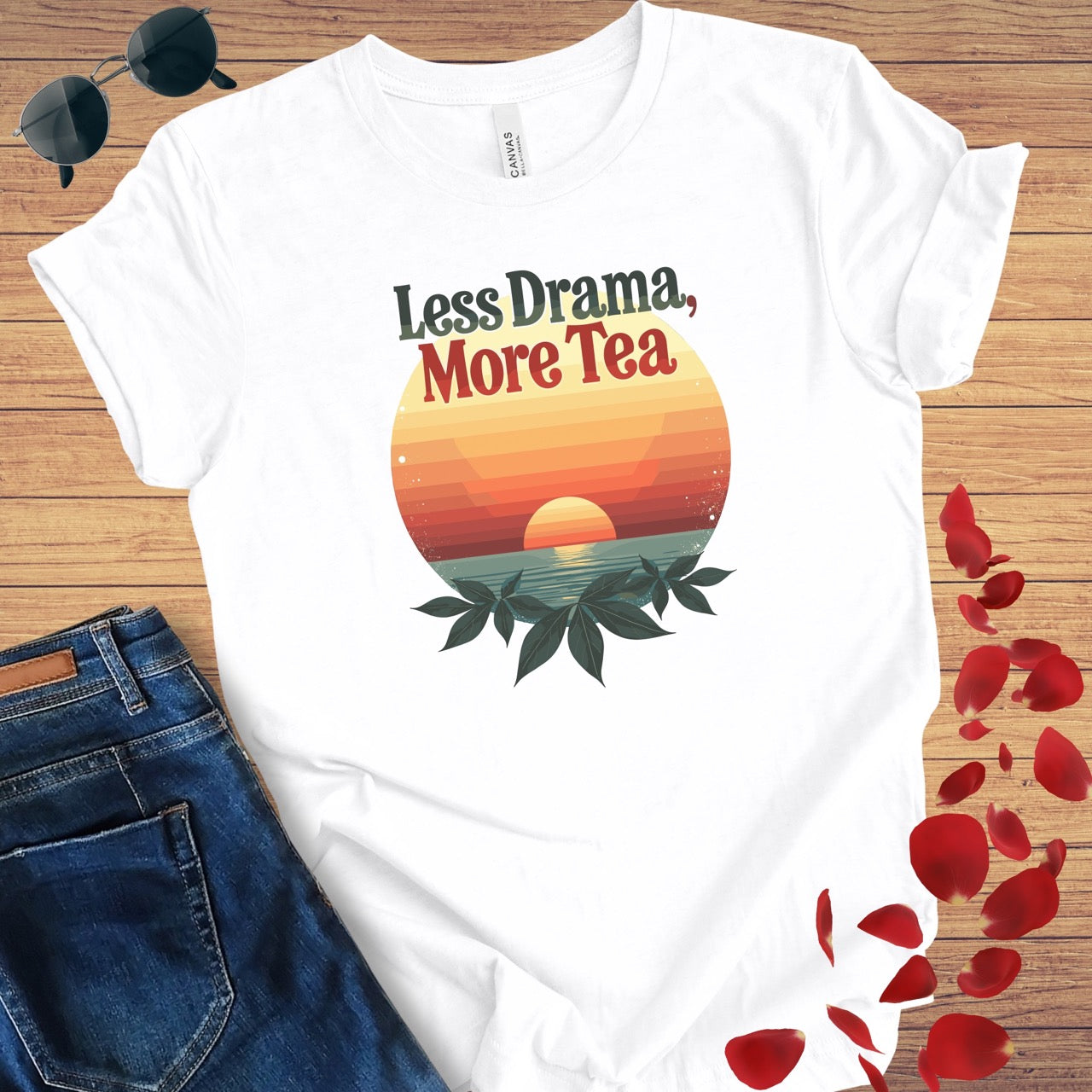 Less Drama More Tea T-Shirt