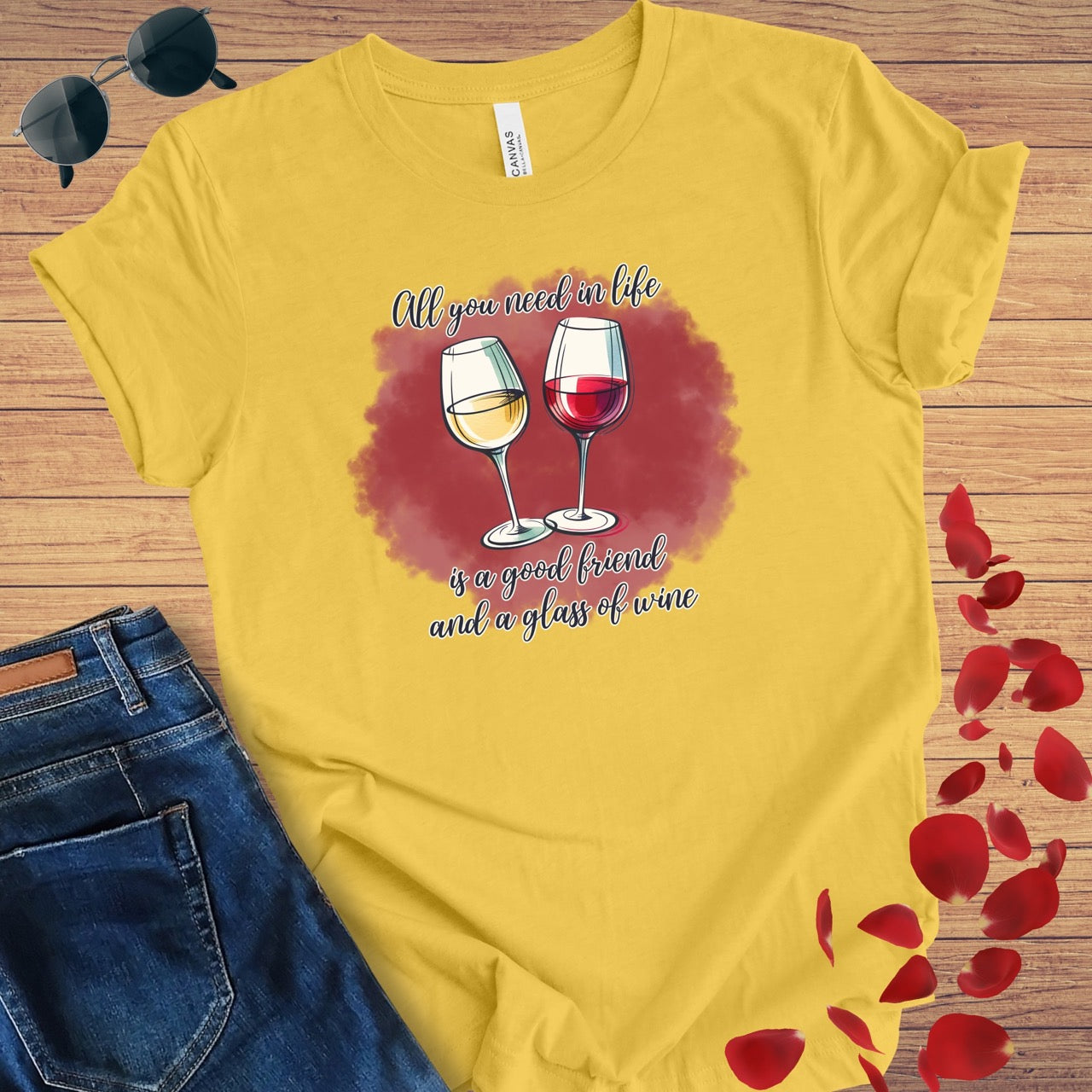 Friends & Wine T-Shirt