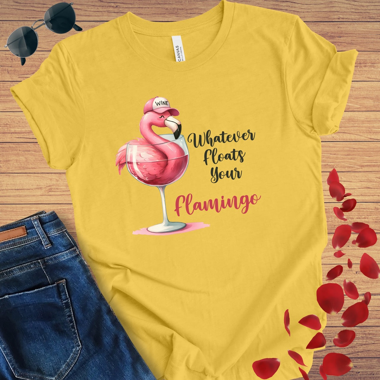 Whatever Floats Your Flamingo T-Shirt