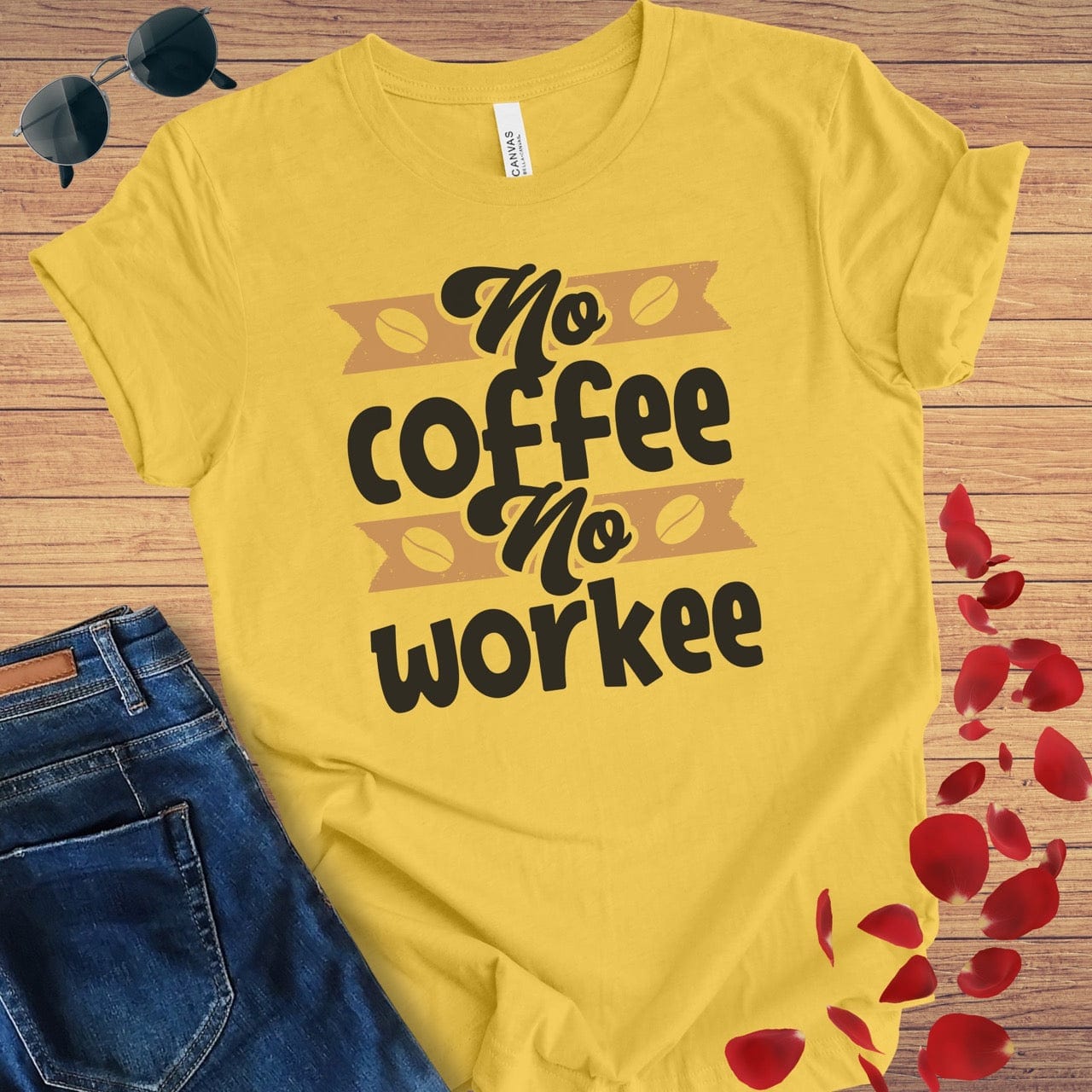 No Coffee No Workee T-Shirt