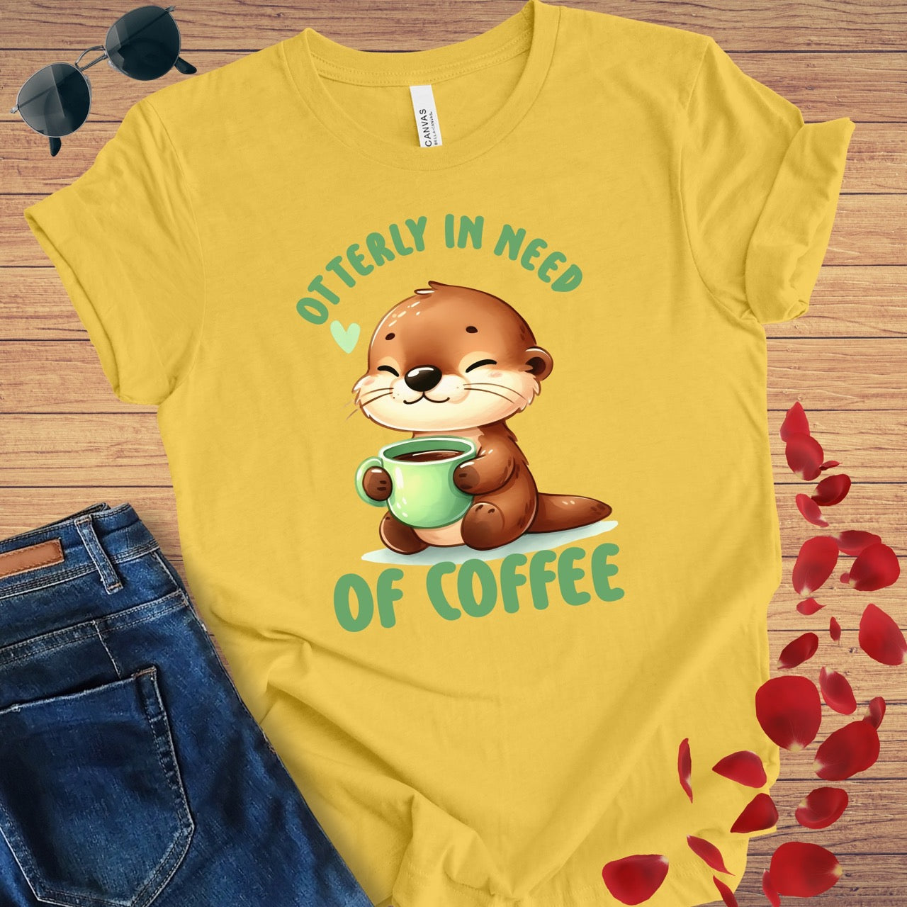 Otterly In Need Of Coffee T-Shirt