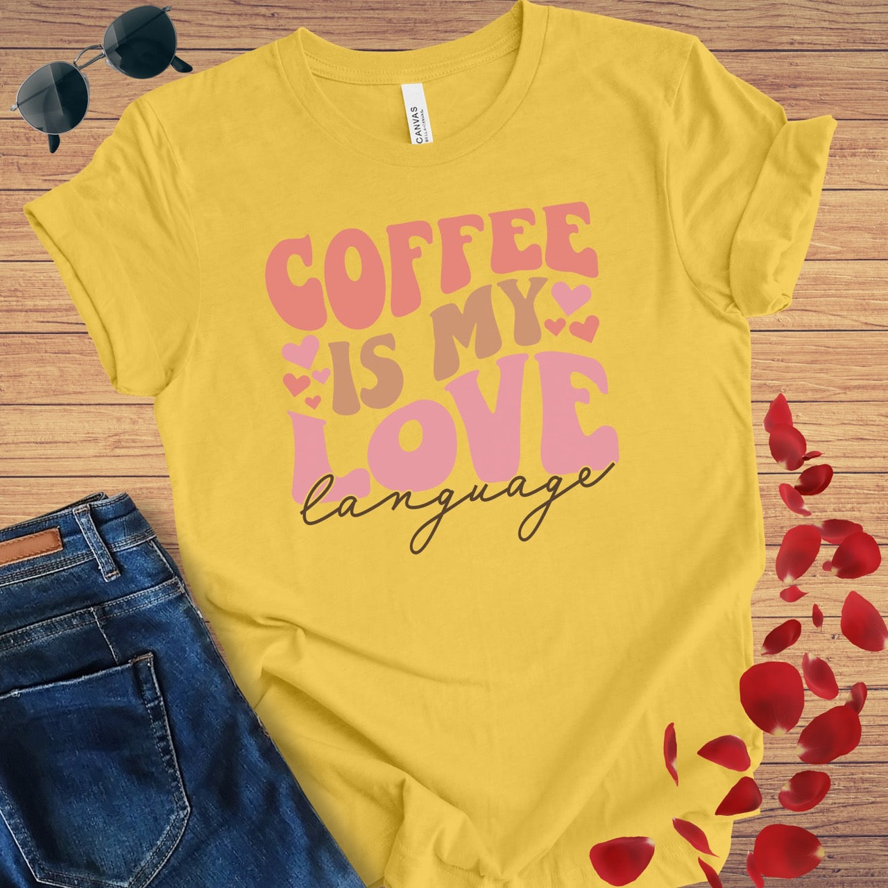 Coffee Is My Love Language T-Shirt